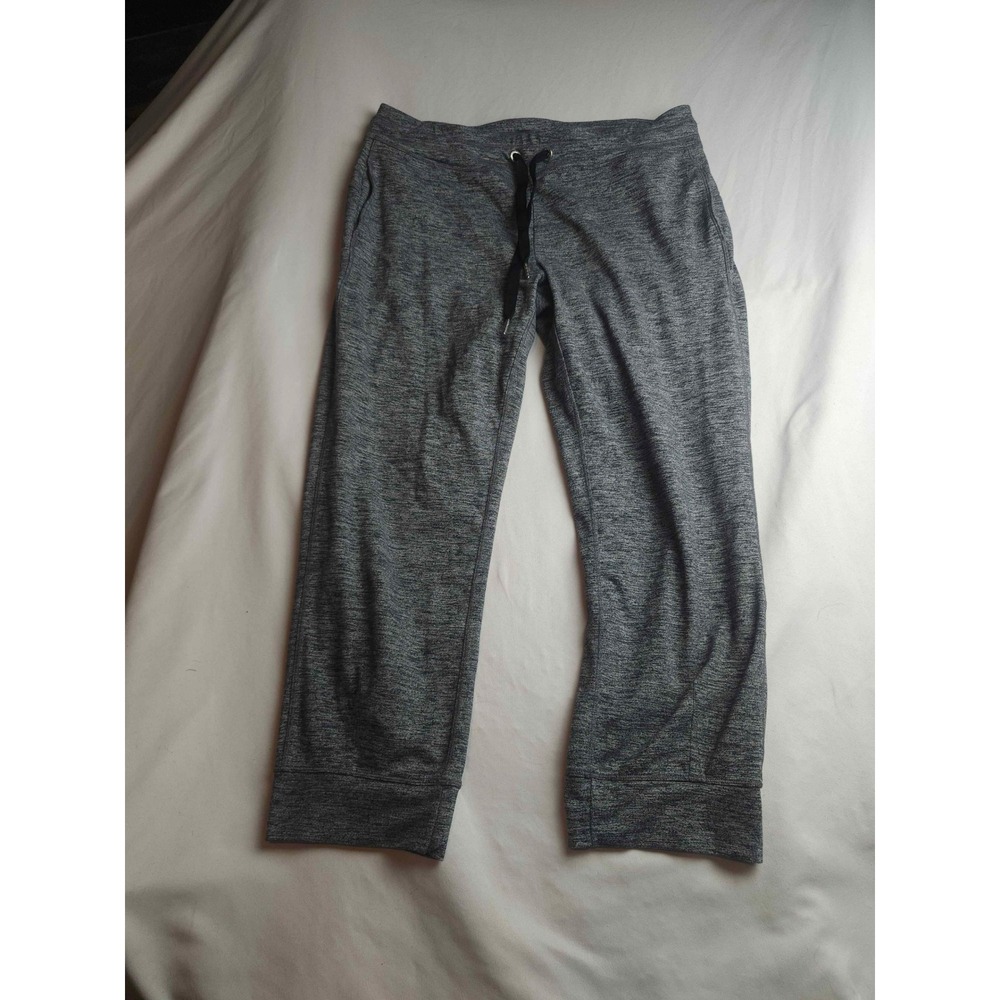 Calvin Klein Performance Gray Space Dye Joggers Womens Small Wick Athletic Pants